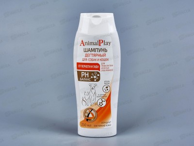 Шампунь Animal Play Дегтярный для собак и кошек 250мл  *12