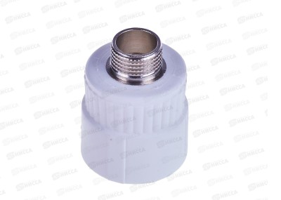 Муфта PP-R комбинированная наружная резьба DN32*1/2&quot пп/ш СТМ Пласт *10