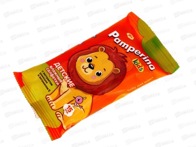 Pamperino влажные салфетки детские Kids с ромашкой 15шт *108 72785
