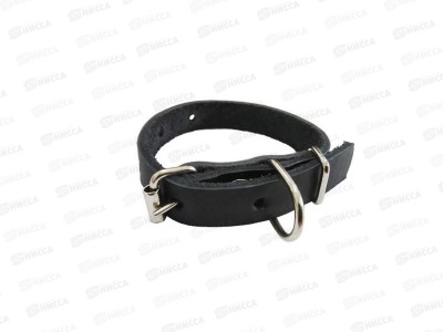 Ошейник ZooMoDa кожаный 15 (1) короткий 05003