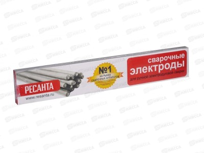 Электроды Ресанта МР-3 Ф3,0 Пачка 1кг *12
