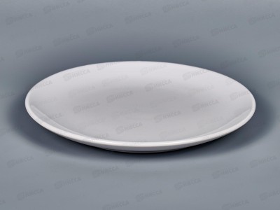 Тарелка плоская круглая d-20см 12/60 тл8/бел Белый