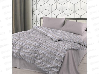 Комплект постельного белья 1,5 спальный бязь &quotWenge&quot (70х70) рис. 60030-2/24500-81 Cycle лоток