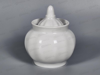 Сахарница 600см3 Гранатовый Белье *12  038052