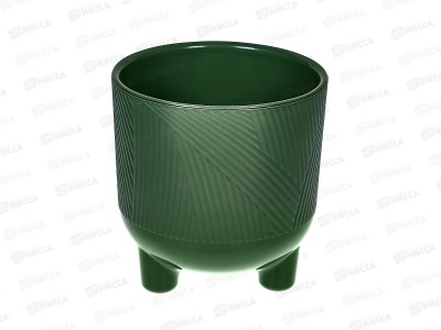 Горшок для цветов Фита 1,45л Нефрит (с вкладкой) д.13  *15
