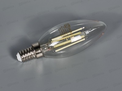 Лампа светодиод. IN HOME LED-A60-deco 7Вт E14 6500К 810Лм *50