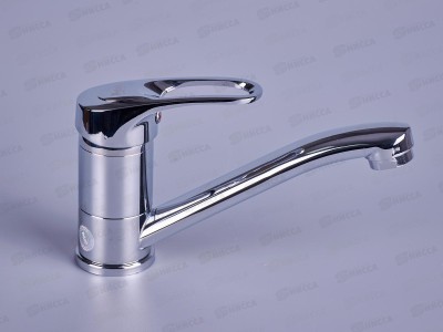 Смеситель для кухни РОТАТО Р45215  D35 короткий нос.   61497