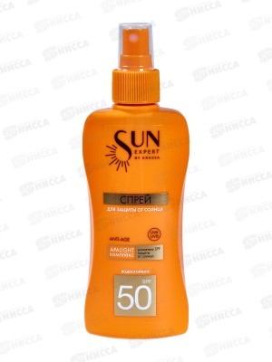 Krassa SUN EXPERT Спрей для защиты от солнца SPF-50 180мл *14