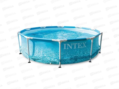 Бассейн 28208 (305х76см) каркасный,фильтр-насос INTEX