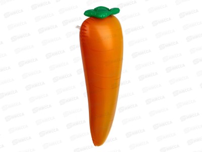 Надувная игрушка Морковка 40*15см ПВХ 130-037 г