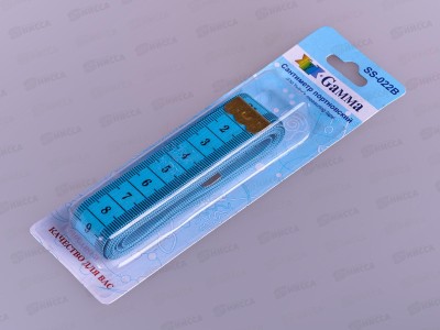 Сантиметр &quotGamma&quot SS-022В пластик 200см х 2см ассорти блистер