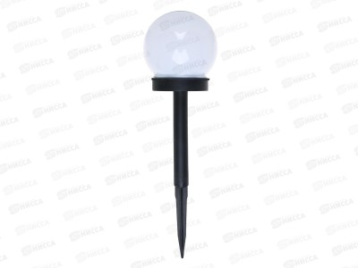 Фонарь садовый солнечная батарея  10*34см Шар 1,2Вт INBLOOM 475-306 г *12