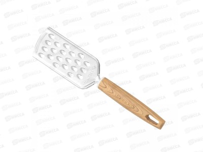 Терка ручная крупная с ручкой нержавеющая  (Kitchentool) AST-002-TF39-4