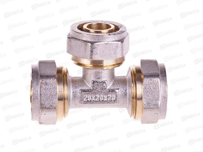 Тройник 20х20х20 цанга-цанга, 36274 PROFLINE