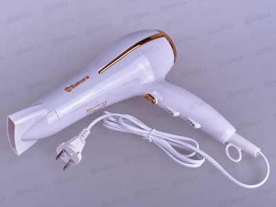 Фен электрический SA-4052W 2400Вт 3 режима 2 скорости