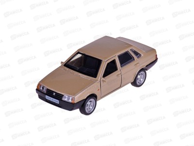 Машина &quotТЕХНОПАРК&quot металл LADA-21099 &quotСпутник&quot 12см, бежевый, 21099-12-BG