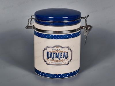 Банка для сыпучих продуктов (клипс) &quotGourmet&quot 630мл, 14х10х15см, L2521079 *24