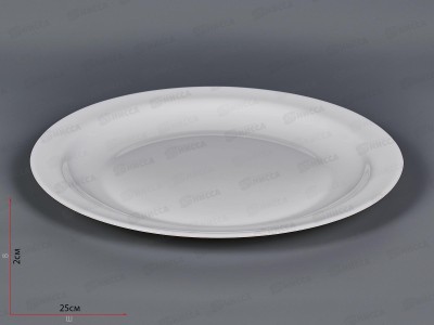 Блюдо для пиццы d-25,4см белье 100б-бп10 *6/36
