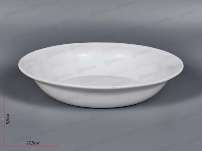 Салатник круглый d-27,5см 1580мл белье 100б-пс11 *3/18