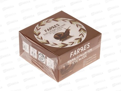 Farres Патчи 9176 с экстрактом улиточного муцина 60шт *12