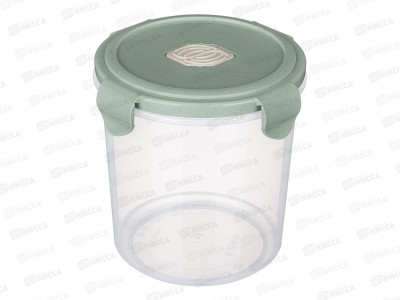 Контейнер для продуктов 1,15л &quotEco Style&quot круглый герметичный Зеленый 433121936 *24 БП