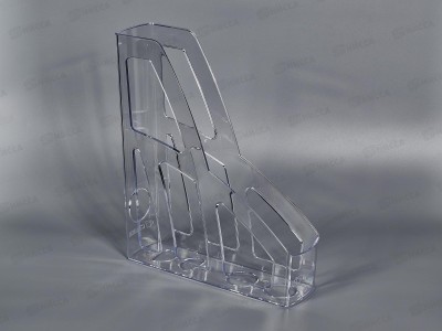 Лоток вертикальный 1секц. СТАММ Лидер, прозр, ЛТВ-30454 *6