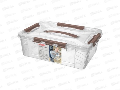Ящик универсальный 10л &quotGRAND BOX&quot Коричневый 433200314   БП