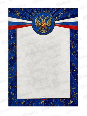 Бланк д/награждения А4 Hattber Российск.симв. 29957 *10/200