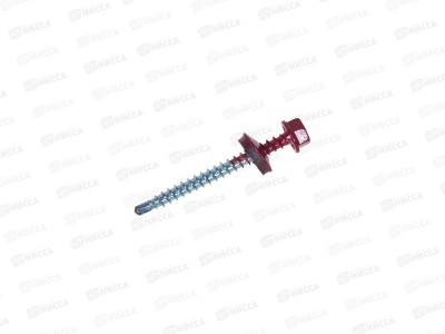 Саморез кровельный RAL3003 4,8*50 (150шт) Рубиново-красный, Zitar  *16