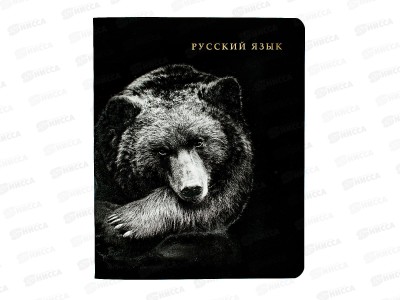 Тетрадь 48л лин. ПП &quotBLACKSOFT&quot Русский язык, 48-1743 *10/80