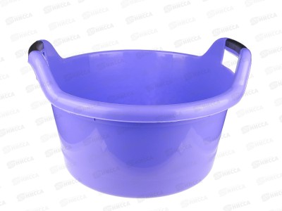 Таз  30л с ручками фиолетовый ИНТ *10