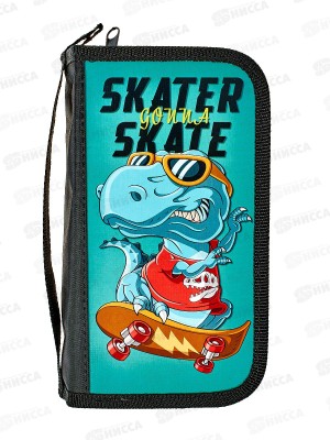 Пенал ПЧЕЛКА 3отд., Skater 2023, 190*105, ПО-11 *15