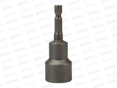 Ключ-насадка 17х65мм 1/4&quot магнитная Kranz, KR-92-0405-1