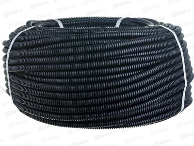 Труба гофрированная ПНД d16 с зондом (100м) черная, REXANT, 28-0016-3 *100
