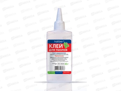 Клей для пазлов Hatber с дозатором 85г 081296 *12