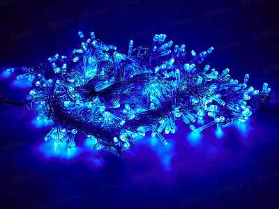Гирлянда ЗАНАВЕС 1,5*2,5м 360 LED синий 131-031