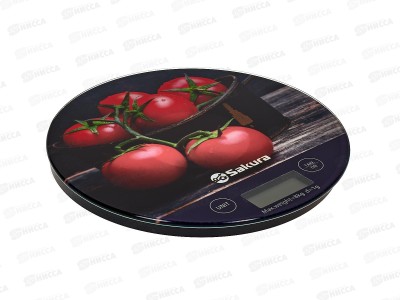 Весы кухонные SA-6076T Помидоры 8кг эл