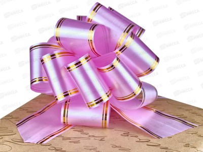 Бант-шар MI Золотое сечение, 5см, розовый БЛ-6491 *25