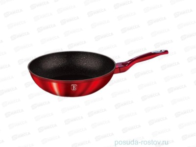 Вок 30см, ВН-6166 Burgundy Metallic Line