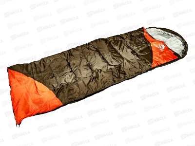 Спальный мешок утепленный, цвет в ассорт. 190х75х30см, 400г/м2, AL-8596-4