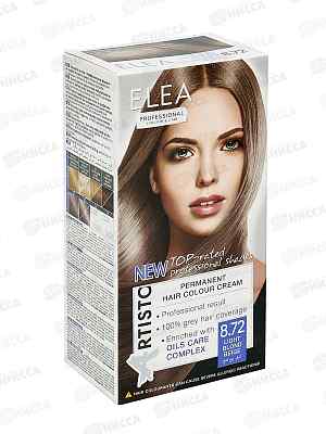 ELEA Prof.Color&Care крем-краска №8.72 светло-русый бежевый *20