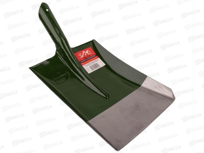 Лопата совковая из рельсовой стали ЛСП зеленая, б/ч, 235*290мм, S501 *10