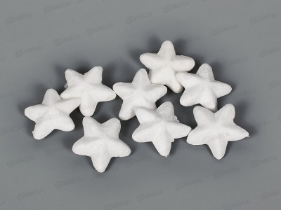 Пенопластовые фигурки АЛЬТ Звездочки 40мм 8шт,2-205/02 *10