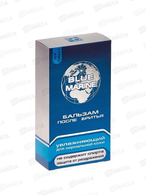 Blue Marine бальзам после бритья Увлажняющий 100мл *24
