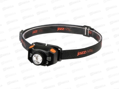 Фонарь JAZZway аккумуляторный налобный, AccuH1-L5WZ-og, Li-Pol 800мАч *12/48