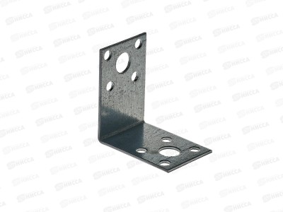 Уголок крепёжный 50*50*35 цинк, Госкреп    *100