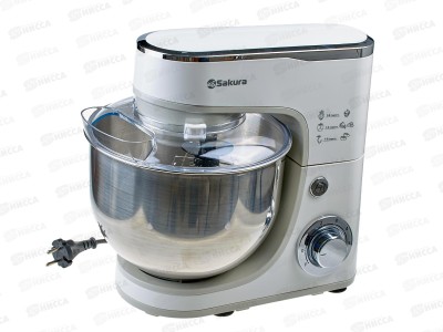 Миксер электрический SА-6332W 1300Вт чаша 5,0 литра