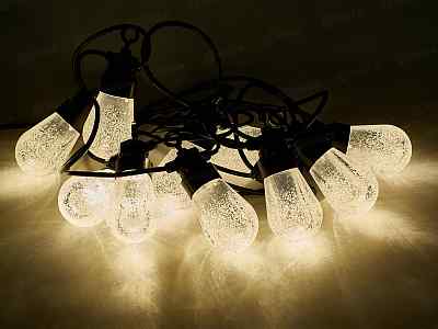Гирлянда 5м для улицы Нить 10LED 1реж белый 725-531