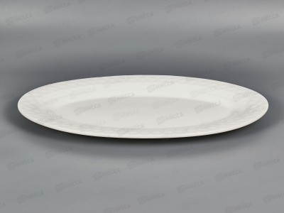 Блюдо сервировочное &quotМаршмеллоу&quot 41*22*2,7см (фарфор), 0530291 *4/16