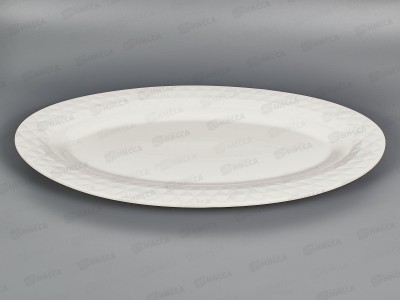 Блюдо сервировочное &quotМаршмеллоу&quot 52*27,5*4см (фарфор), 0530293 *4/8